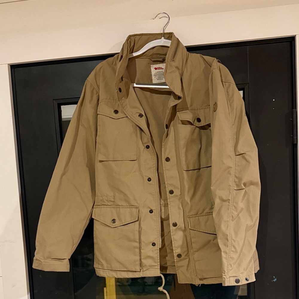 Fjallraven Khaki Outdoor Jacket